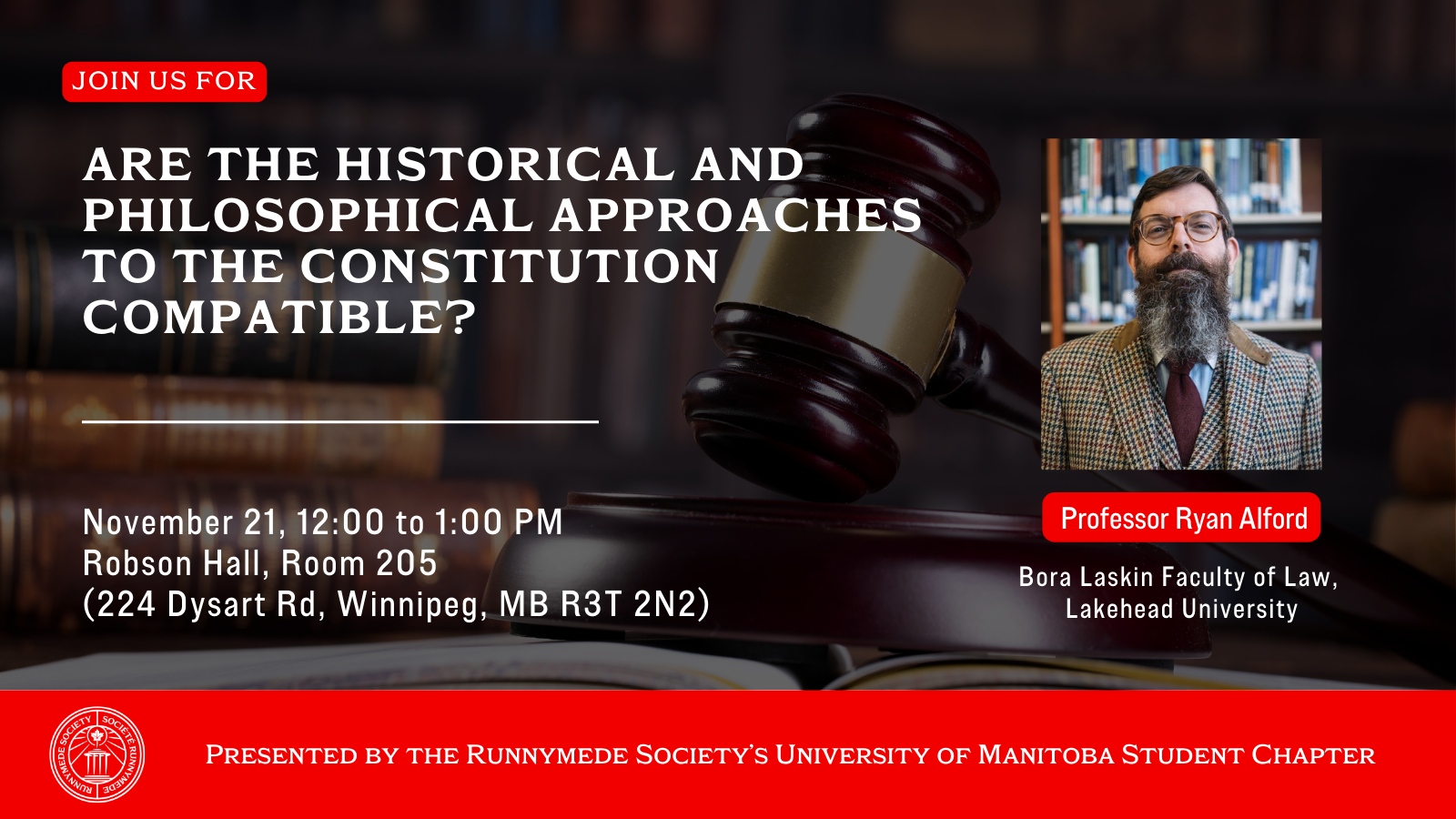 University of Manitoba Event | Alford