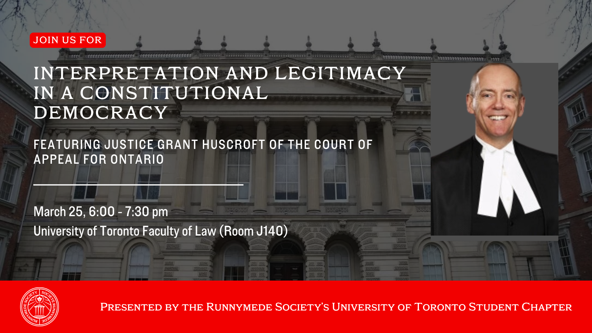 Interpretation and Legitimacy in a Constitutional Democracy