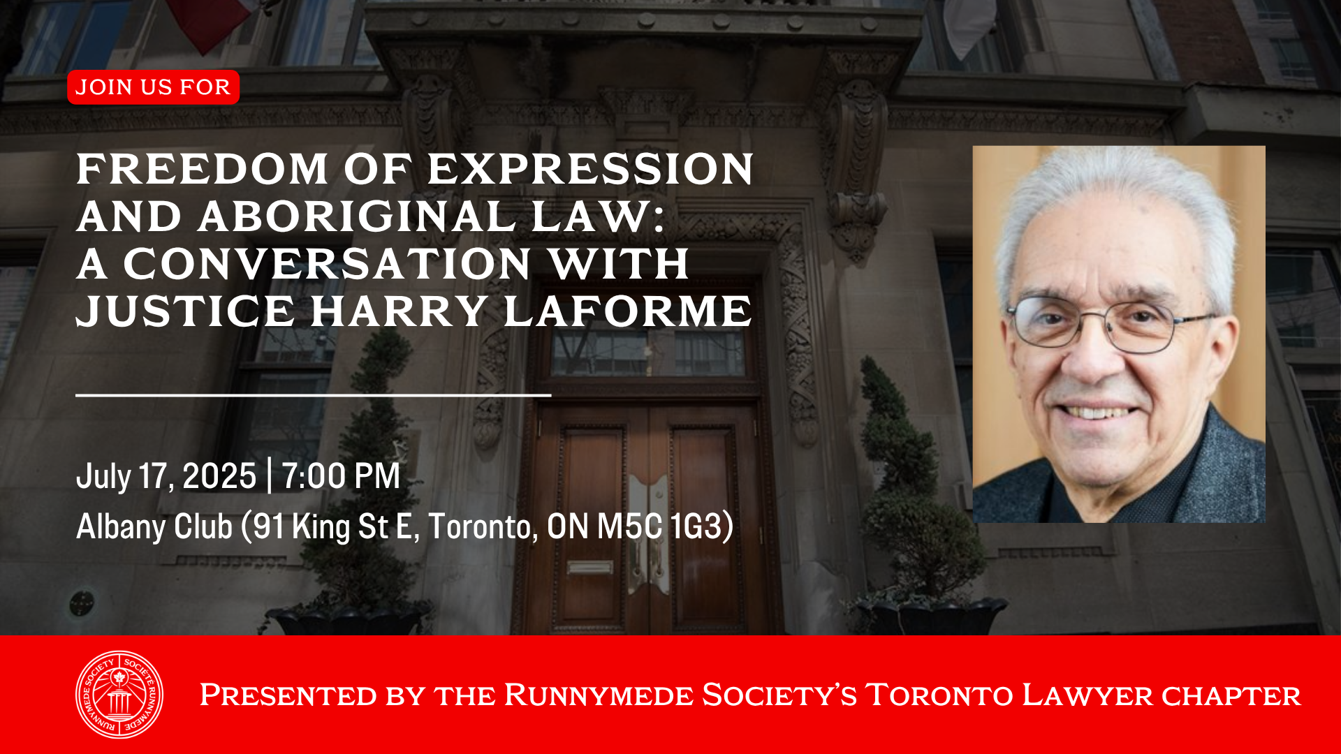 Freedom of Expression and Aboriginal Law A Conversation with Justice Harry LaForme (1)