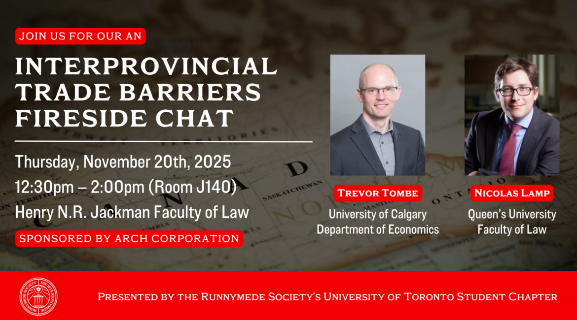 Interprovincial Trade Barriers Event Long