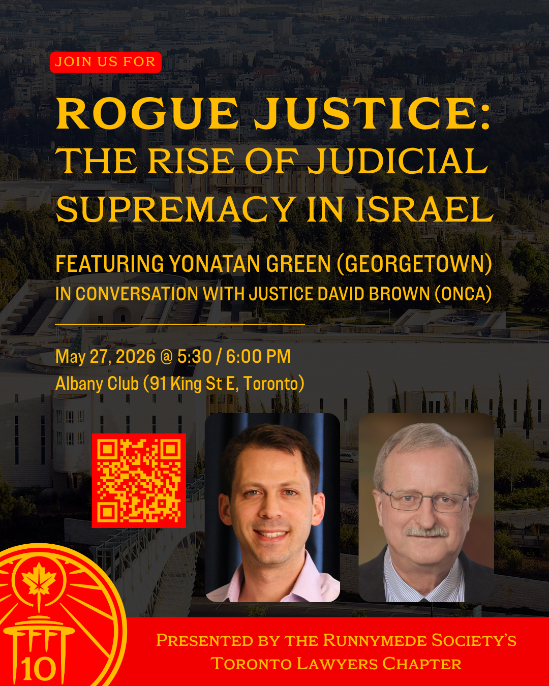 Toronto Rouge Justice (May 27th)